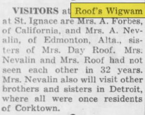 Roofs Wigwam - June 1952 Article (newer photo)
